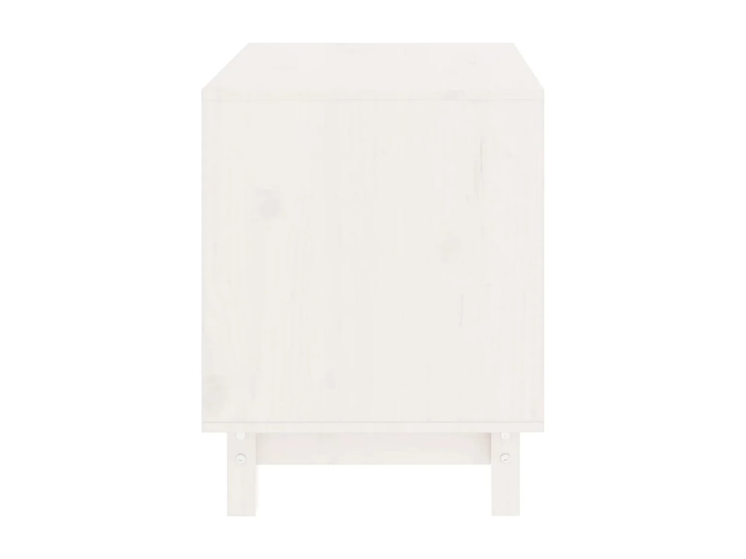 Rivoli  Niche pour cen Blanc 60x45x57 cm Bois de pin massif