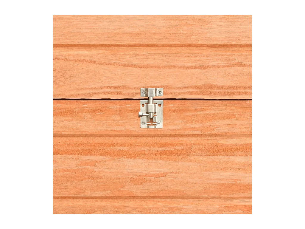 Garden Furniture -  Clapier Bois de pin et de sapin massif 152x128x108 cm