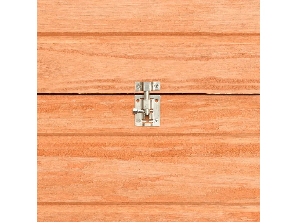 Garden Furniture -  Clapier Bois de pin et de sapin massif 152x128x108 cm