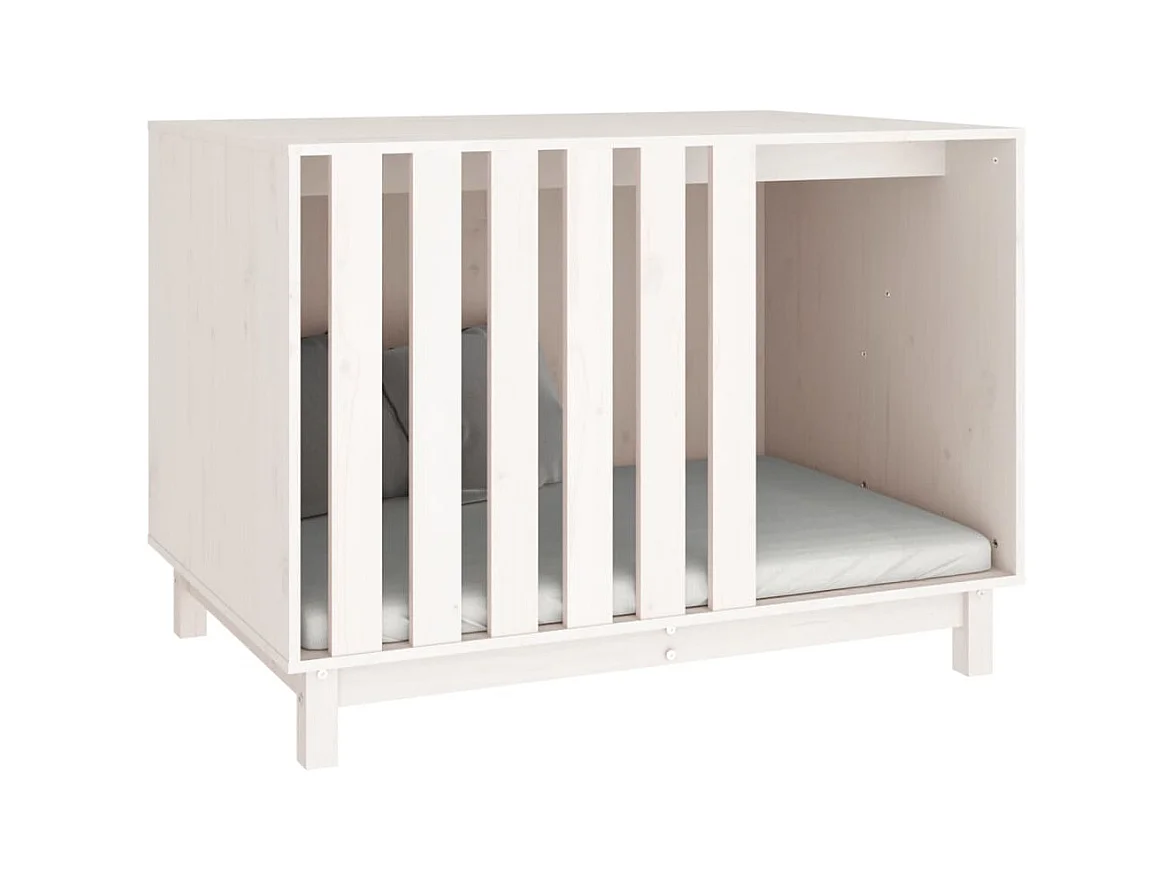 Rivoli  Niche pour cen Blanc 100x70x72 cm Bois de pin massif