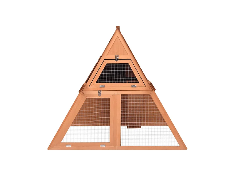 Garden Furniture -  Clapier 152x127x109,5 cm Bois de sapin massif