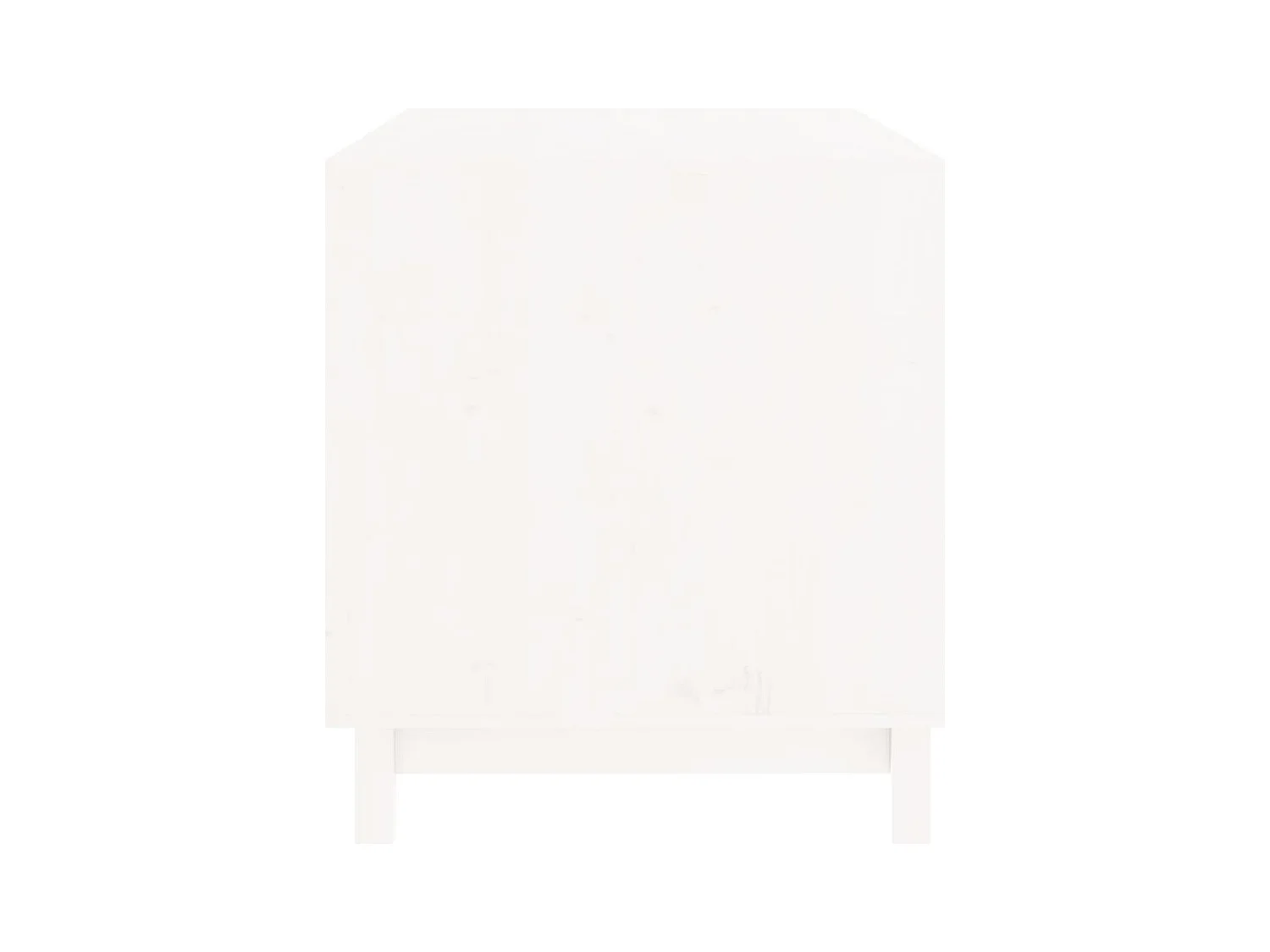 Rivoli  Niche pour cen Blanc 90x60x67 cm Bois de pin massif