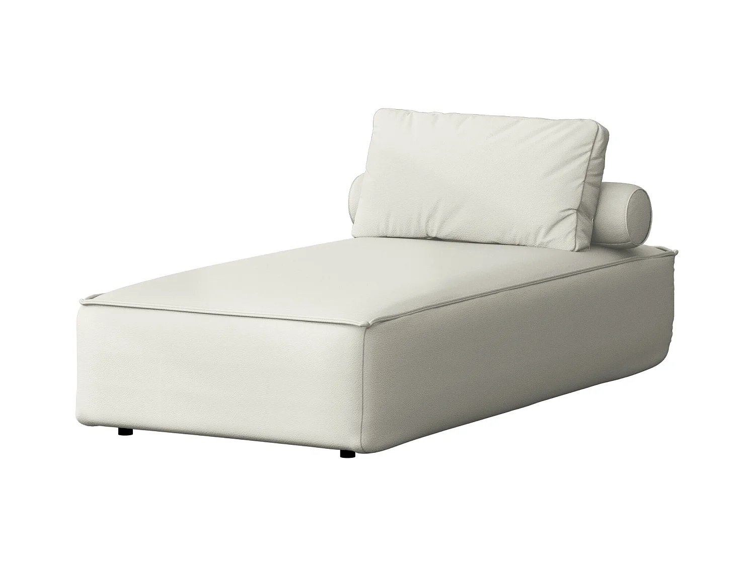 Salon de jardin chaise longue MALIBU, tissu ODYSSEY, crème