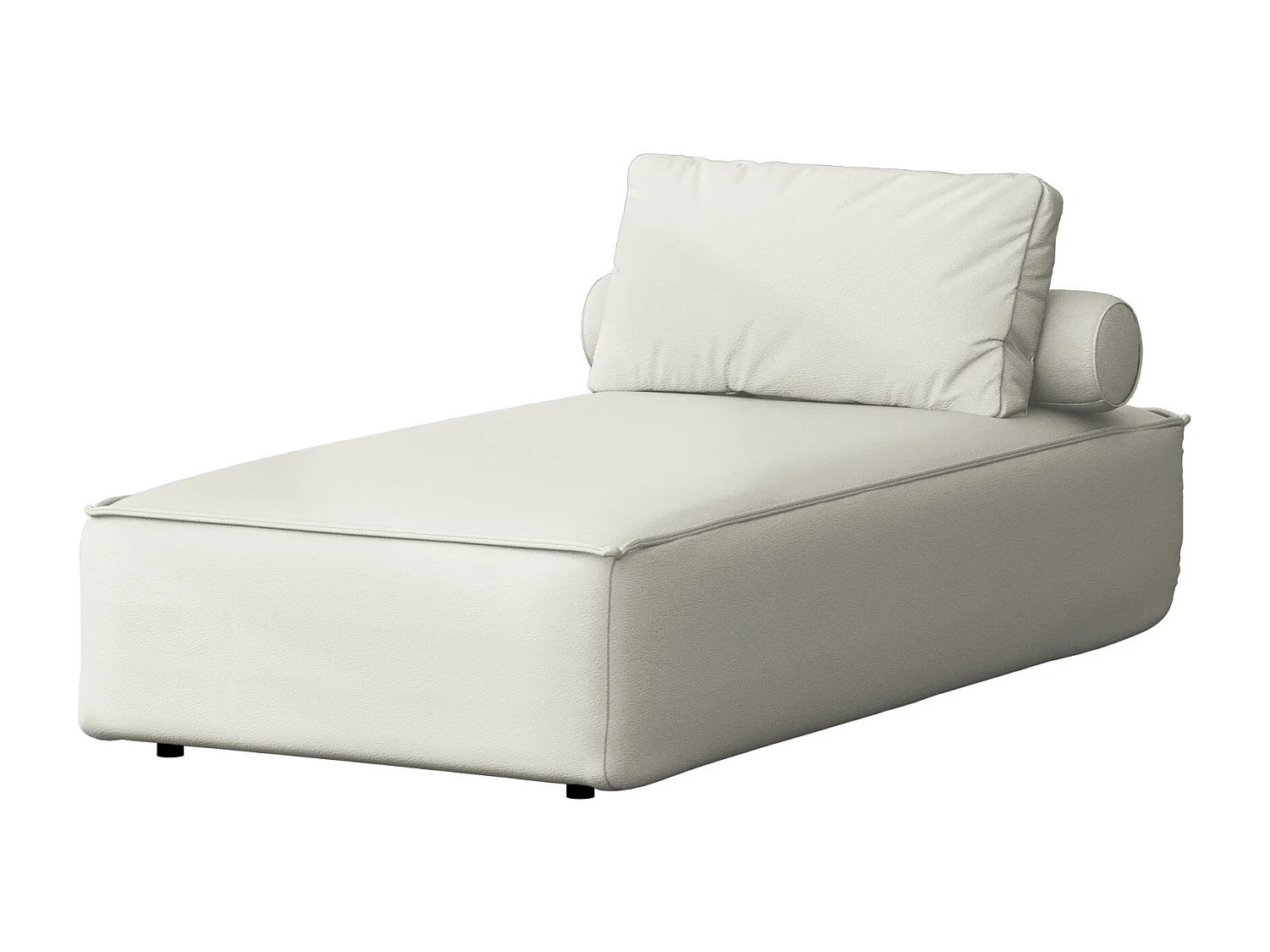 Salon de jardin chaise longue MALIBU, tissu ODYSSEY, crème