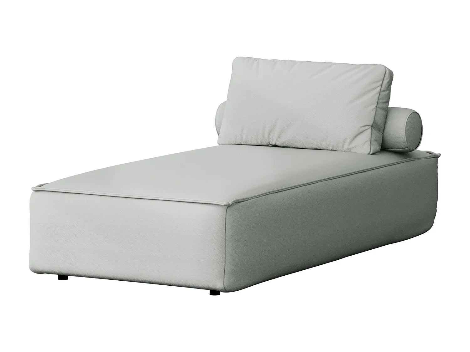 Salon de jardin transat MALIBU, tissu ODYSSEY, gris clair