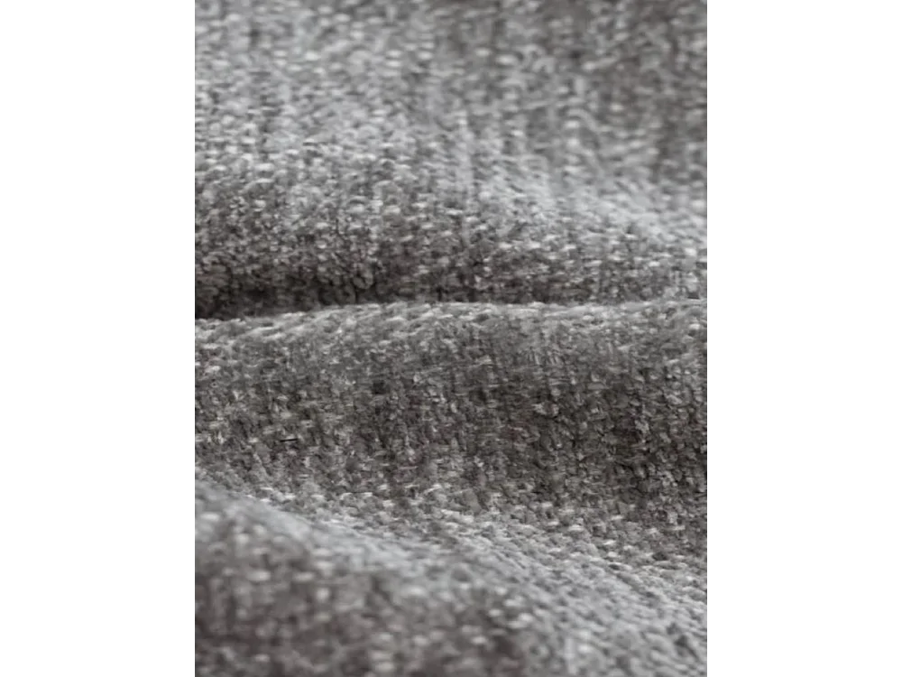 Canapé d'angle Bohoo Maxi L-from, tissu Raven, gris, droit