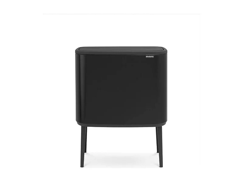 Mülleimer Tri Selective Bo Touch Bin Schwarz Matt 34L - Brabantia 316203