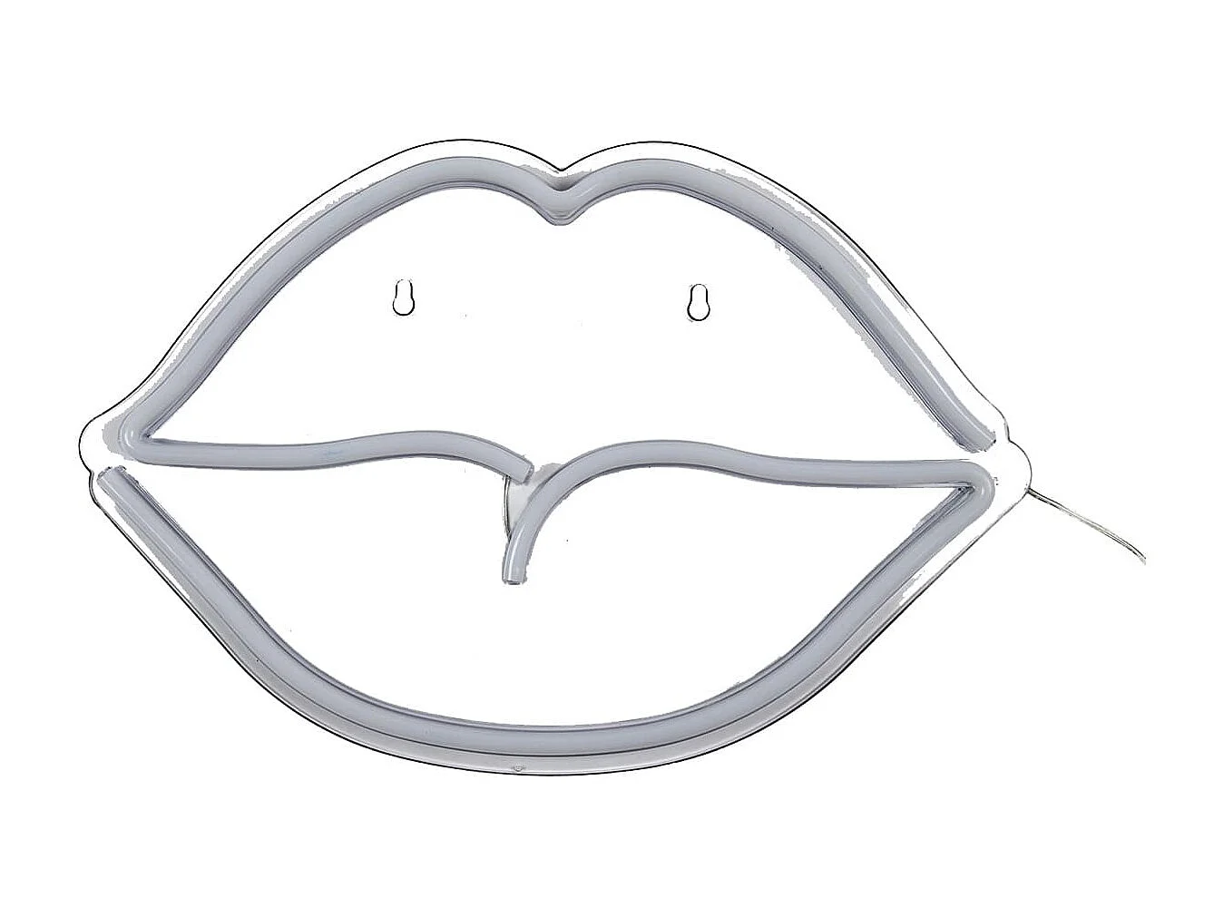 Lampe LED Murale Effet Néon Bouche Rouge - GOOTA