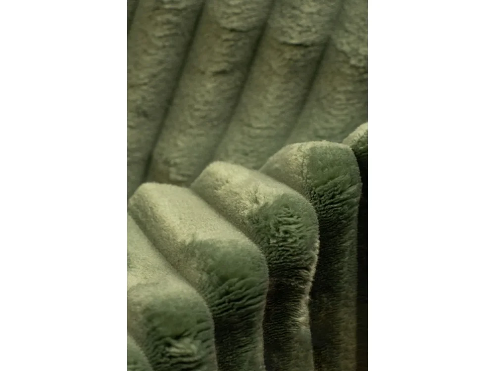 Ecksofa L-Form Siena Stoff Velo Olive Rechts