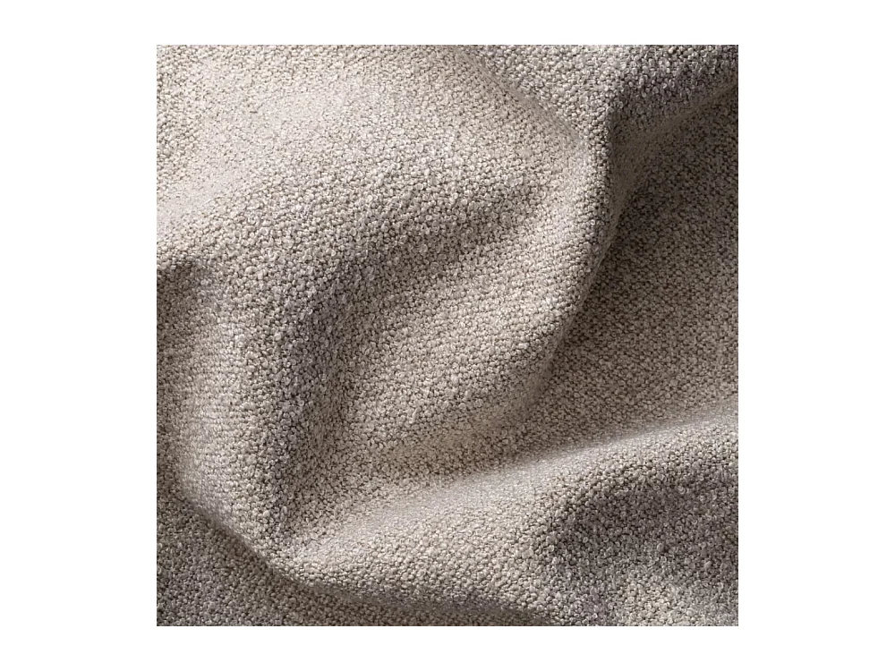 Canapé d'angle design, canapé en U MODENA tissu Loop Beige