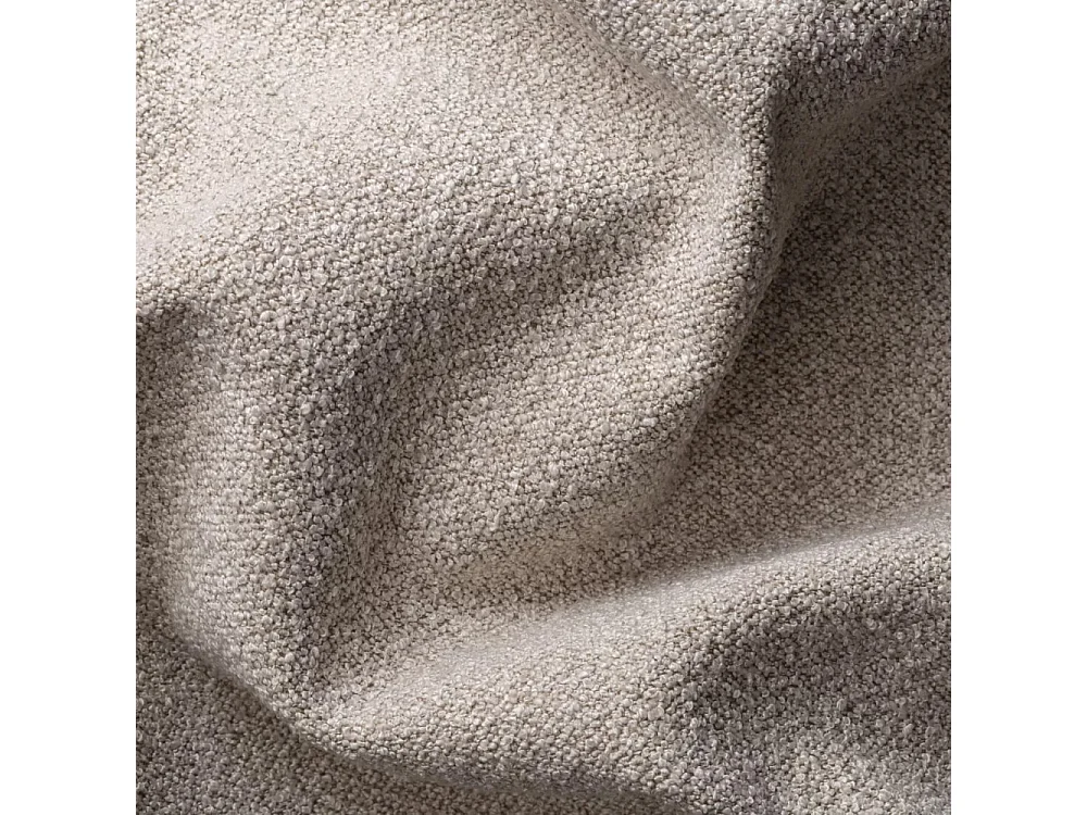 Divano angolare di design, divano a U MODENA tessuto Loop Beige