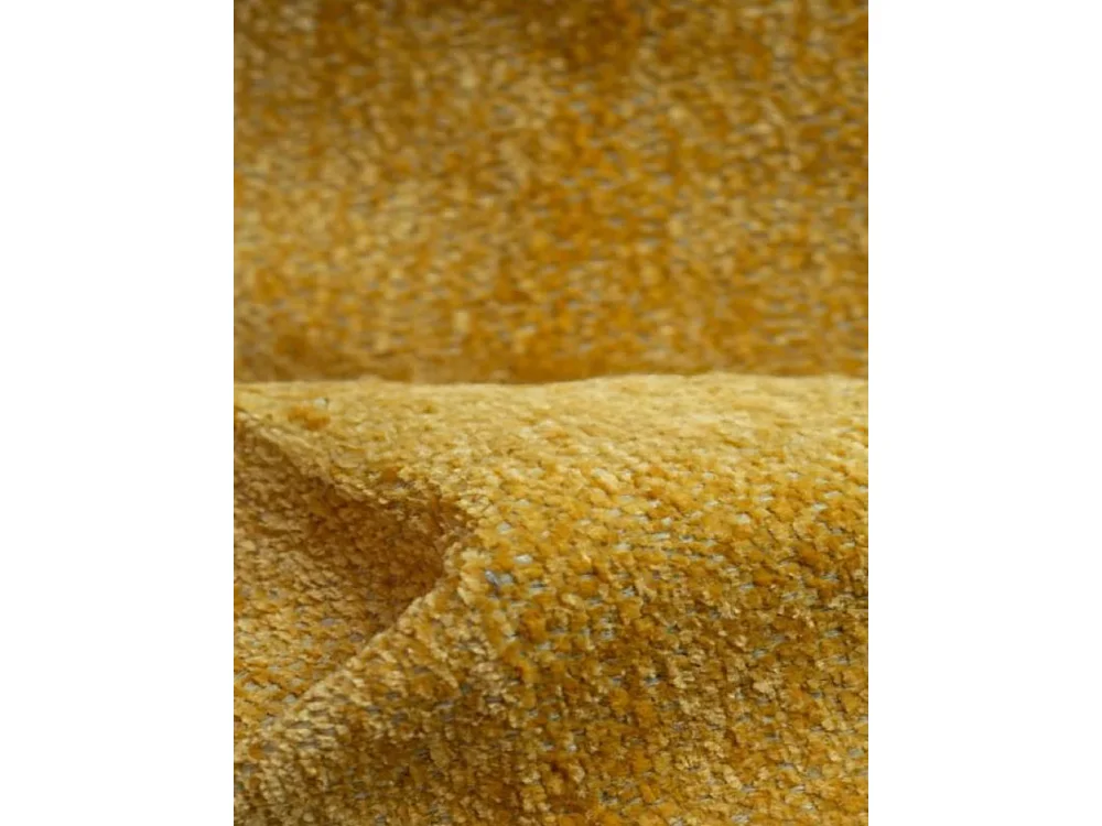 Canapé d'angle Bohoo Maxi L-from, tissu Raven, jaune, droit