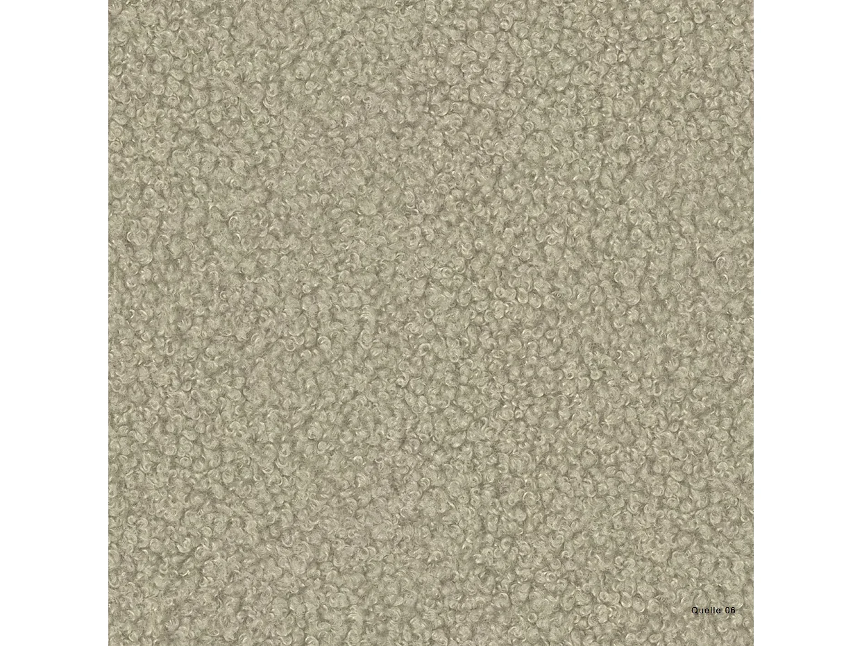 Canapé d'angle, forme U Modena, tissu Quelle, beige