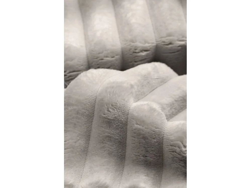 Ecksofa L-Form Siena Stoff Velo Hellgrau Links