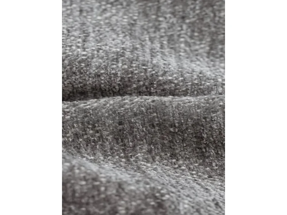 Canapé d'angle Bohoo Maxi en L, tissu Raven, gris, gauche