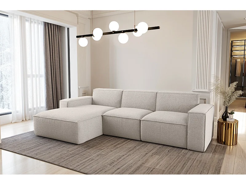 Hoekbank L-vorm Siena stof Artico Nata Links