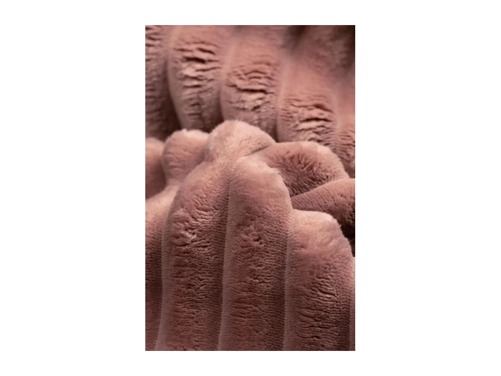 Ecksofa L-Form Siena Stoff Velo Rosa Rechts