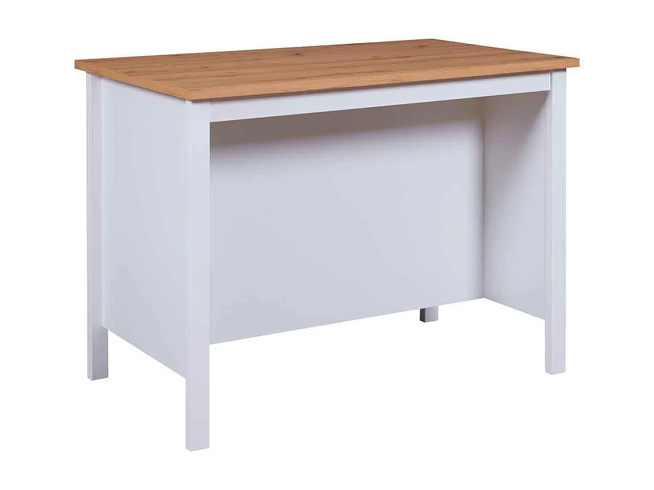 Ilot de Cuisine "Melina" 124cm Blanc