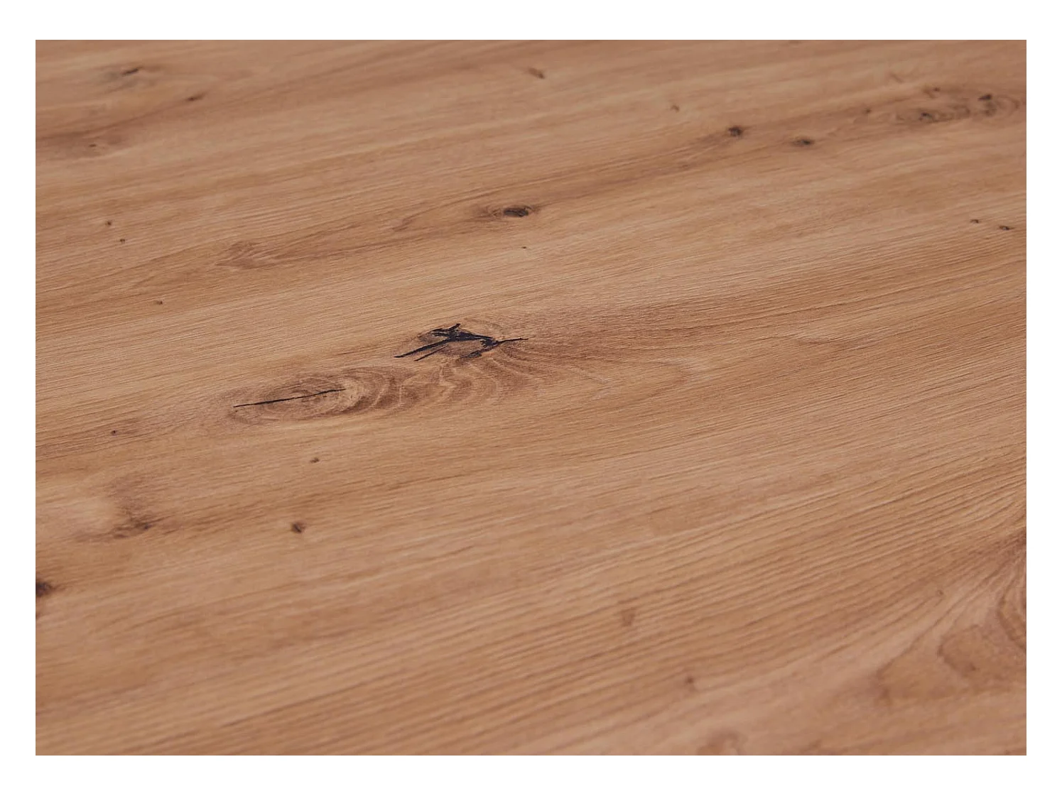 Ilot de Cuisine "Melina" 124cm Anthracite & Chêne