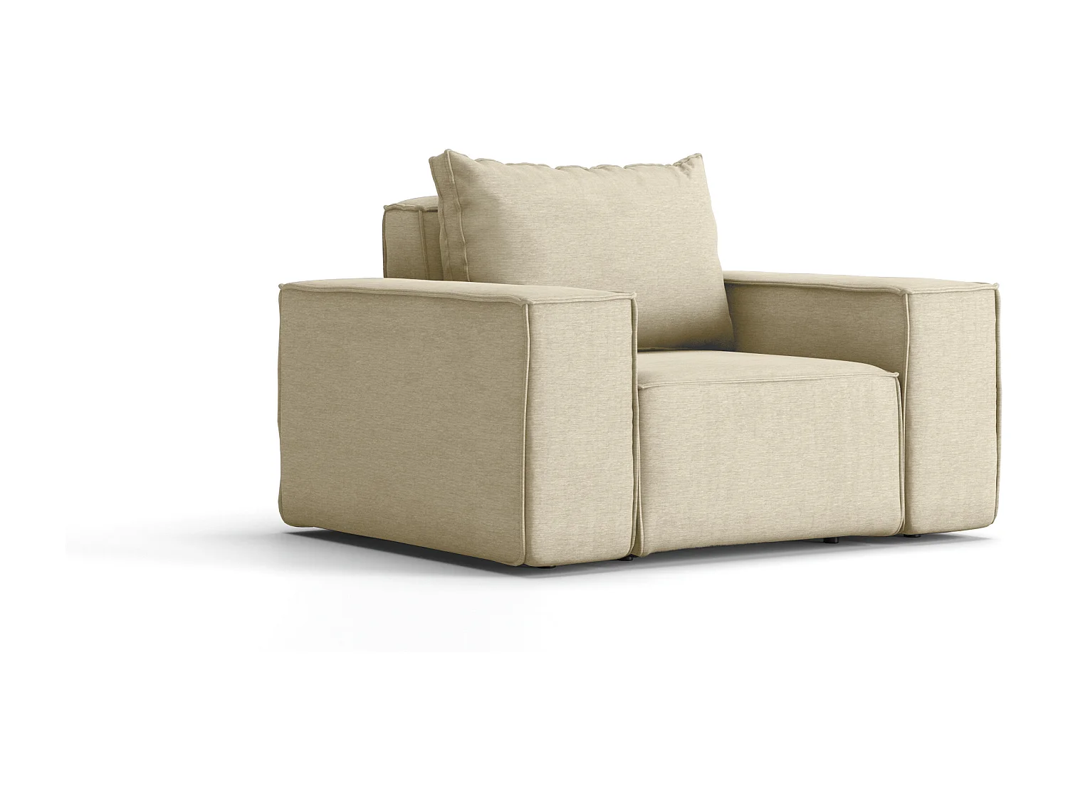 Fauteuil de jardin SONNE, tissu ARTICLE, beige