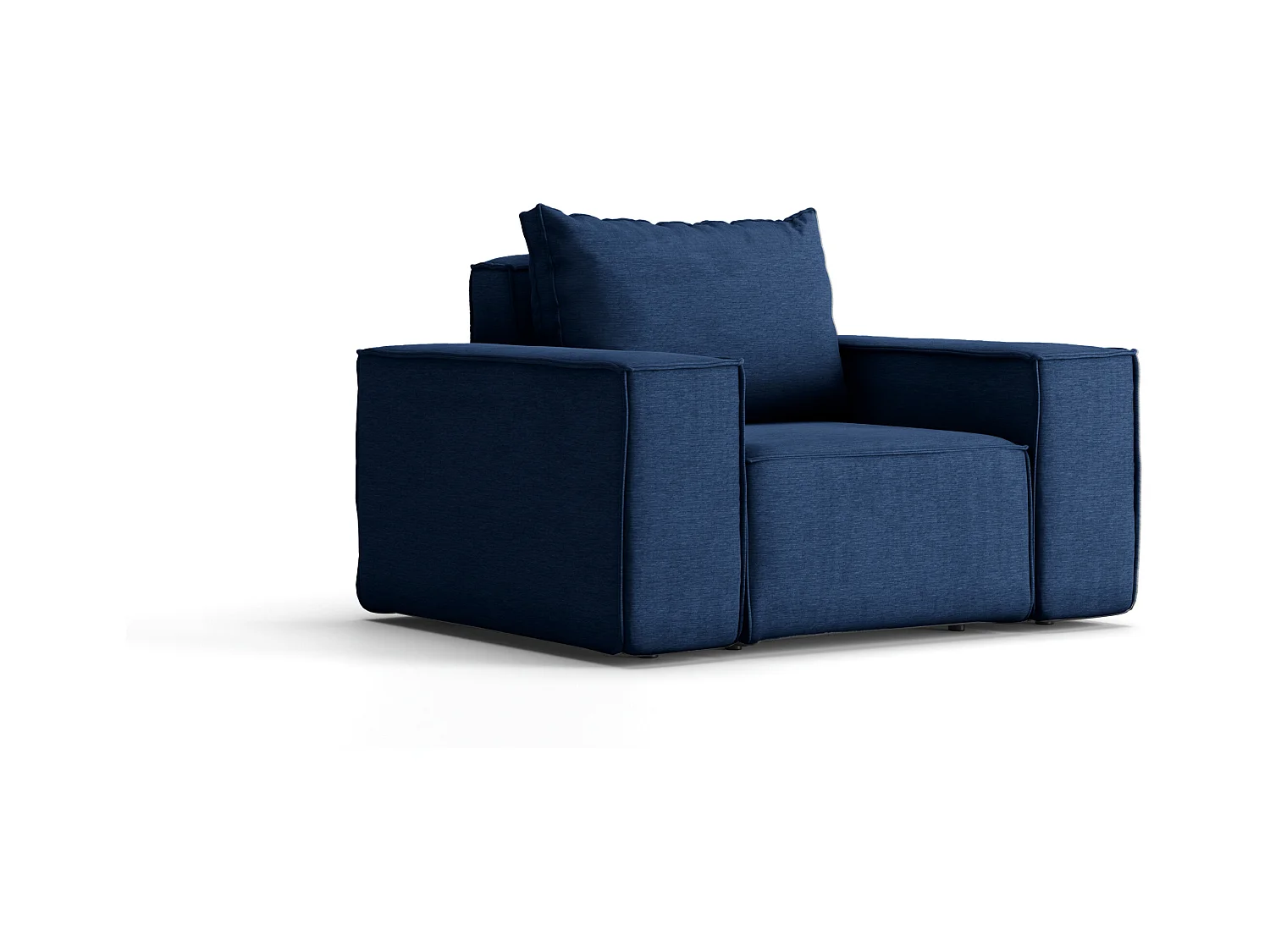 Gartenmöbel Sessel SONNE, Stoff ARTIKEL, Marineblau