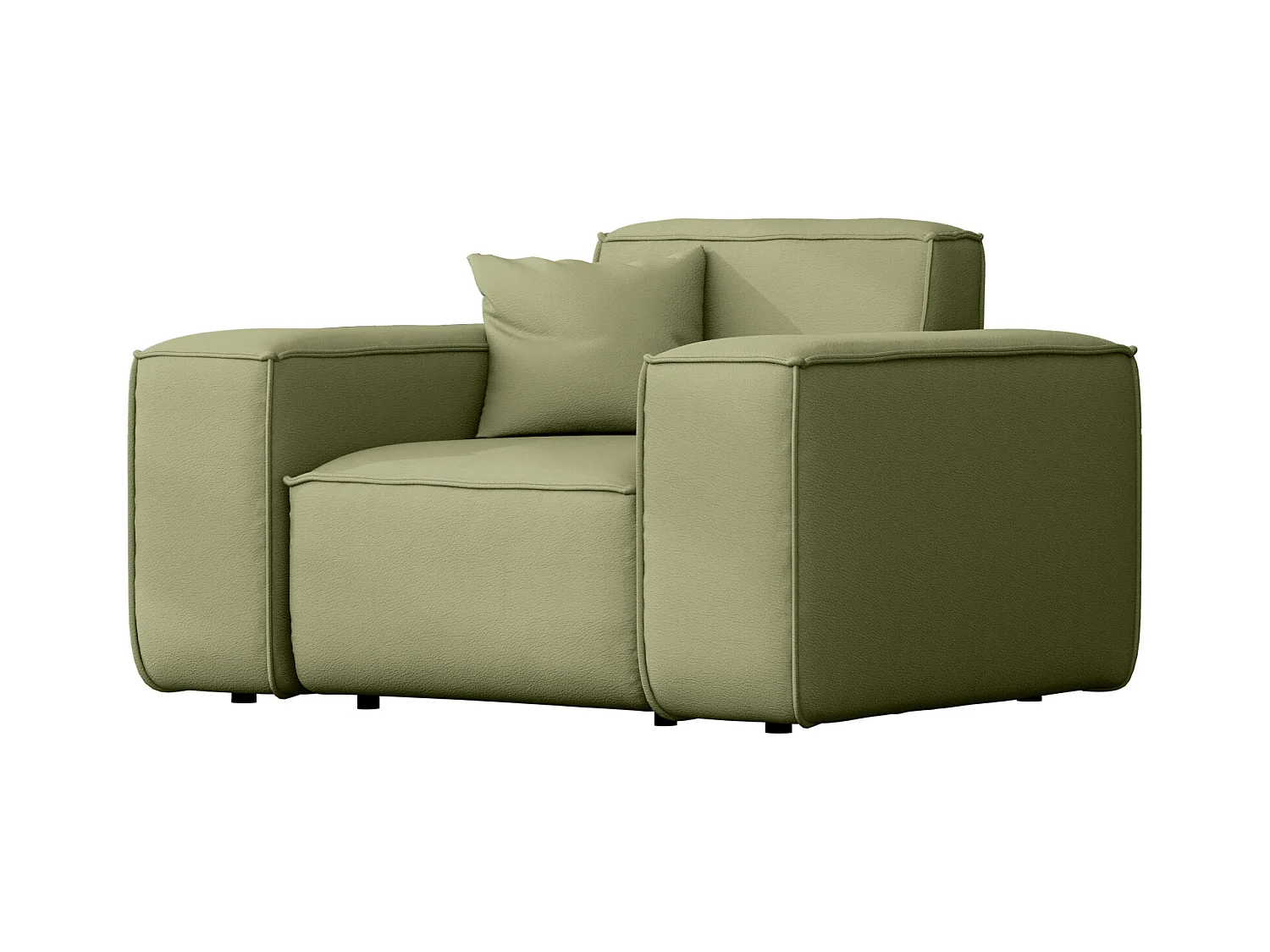 Salon de jardin fauteuil MALIBU, tissu ODYSSEY, vert clair