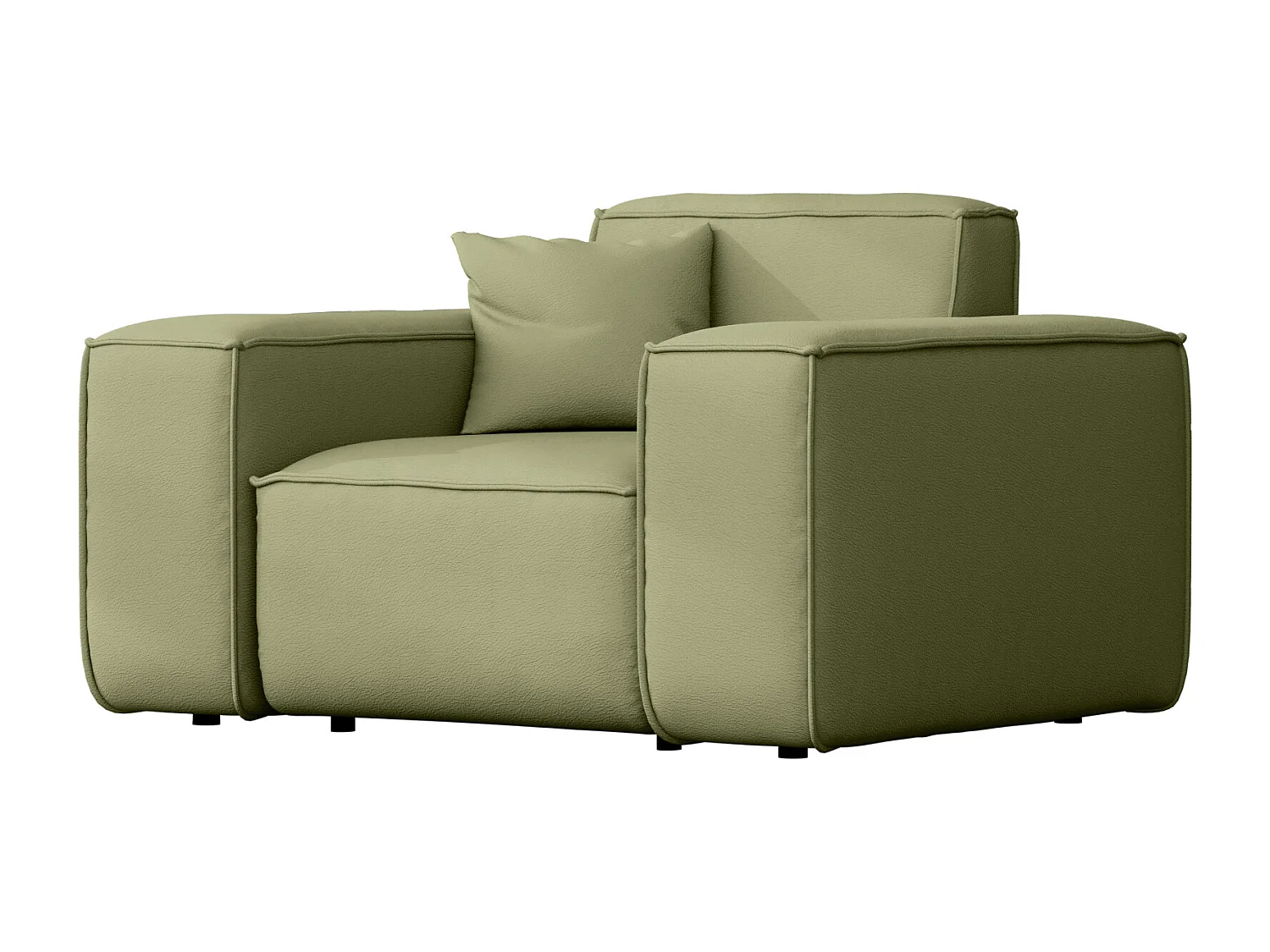 Salon de jardin fauteuil MALIBU, tissu ODYSSEY, vert clair
