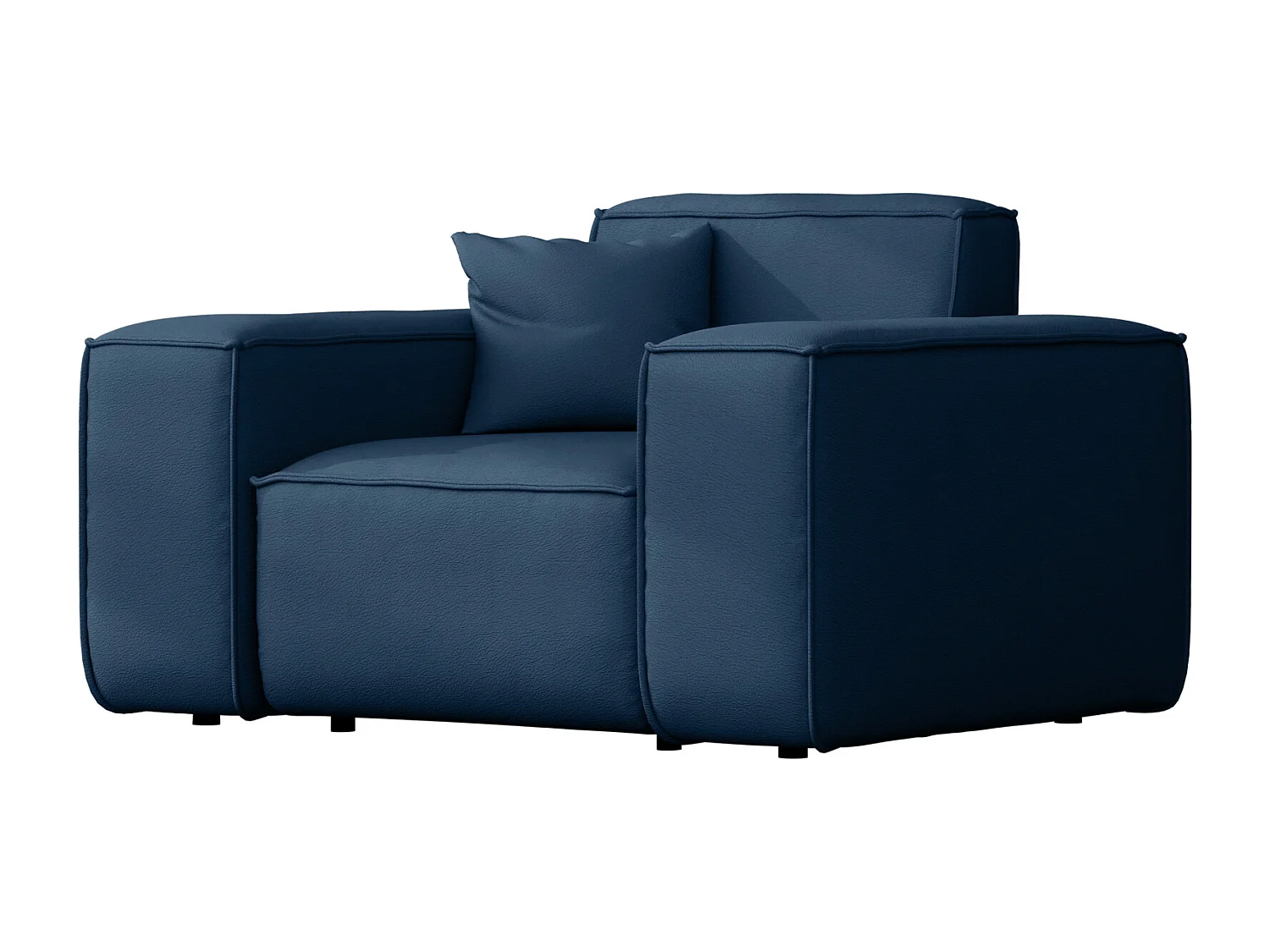 Salon de jardin fauteuil MALIBU, tissu ODYSSEY, bleu marine