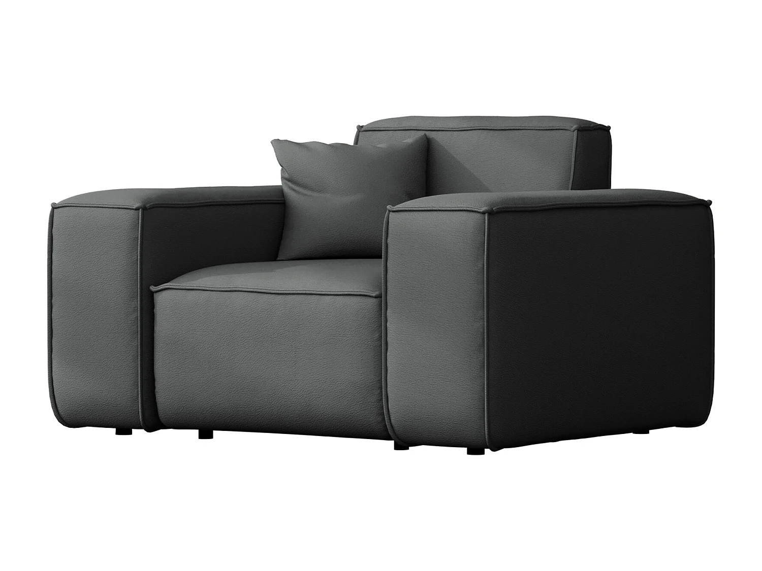Salon de jardin fauteuil MALIBU, tissu ODYSSEY, anthracite