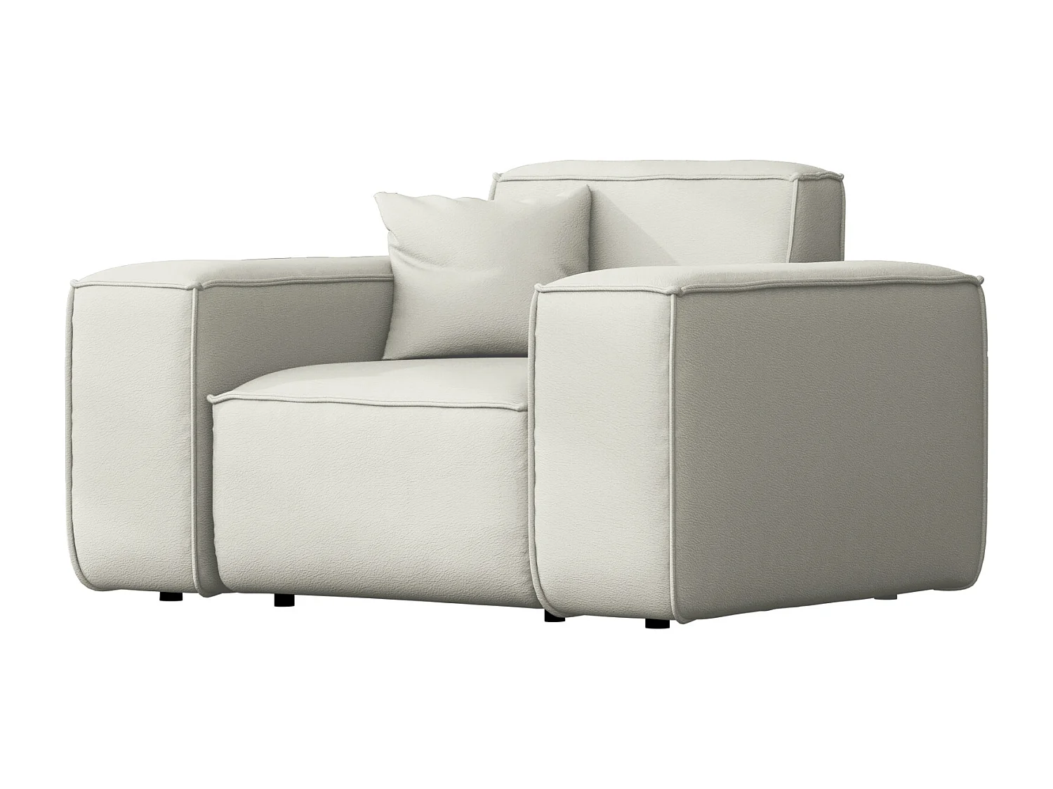 Salon de jardin fauteuil MALIBU, tissu ODYSSEY, crème