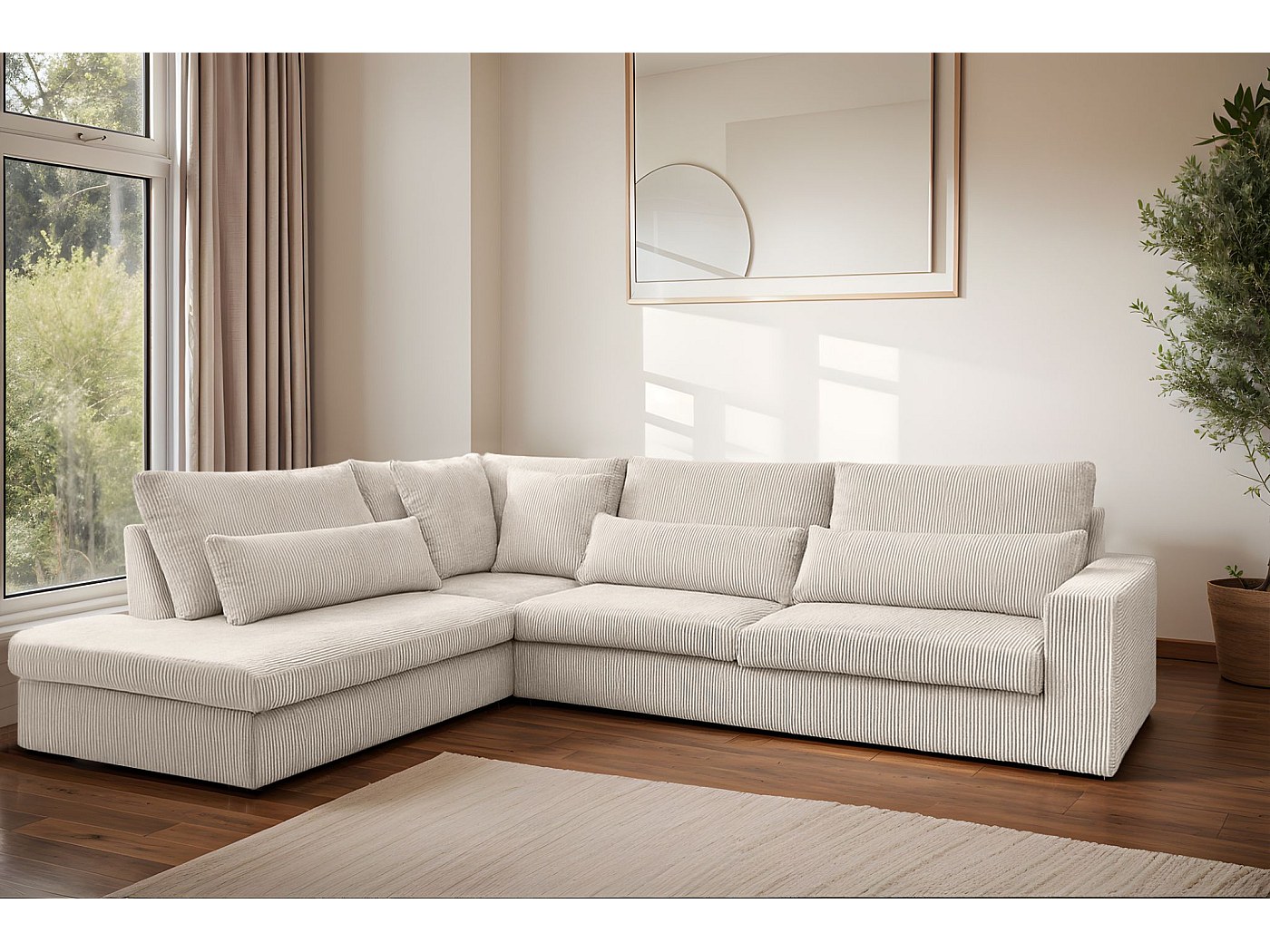Hoekbank Gigi – Ottoman - Pure Wood