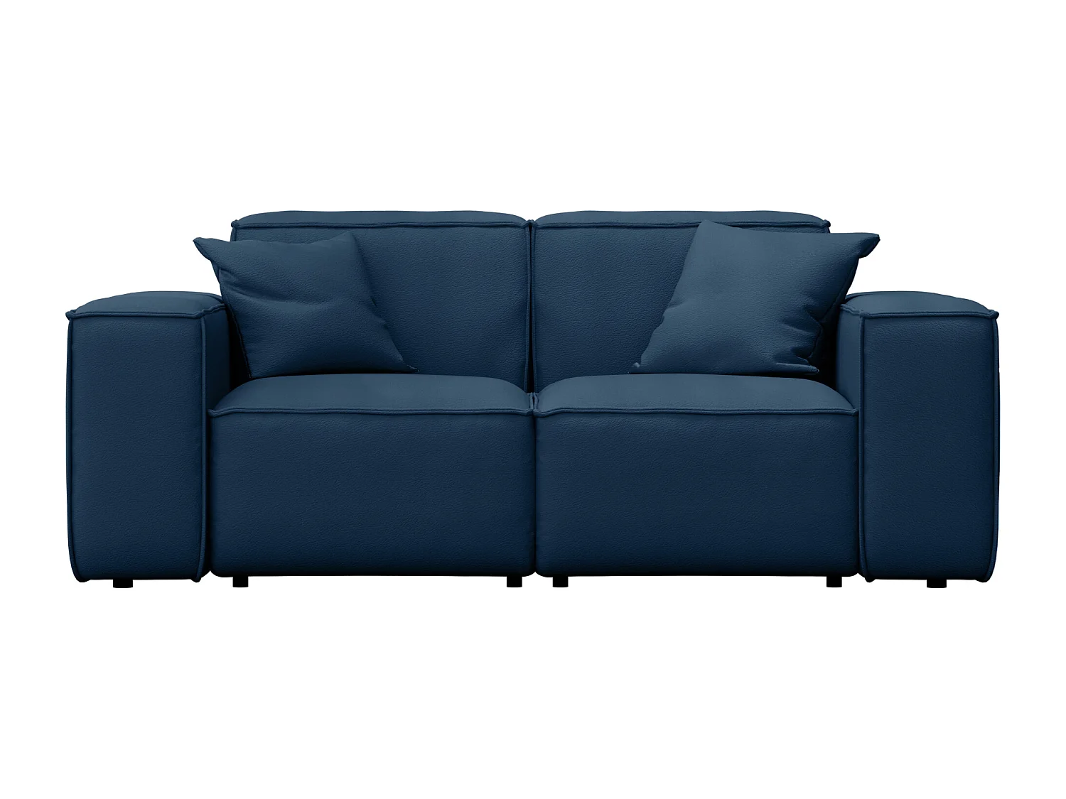 Tuinmeubelbank tweezits MALIBU, stof ODYSSEY, marineblauw