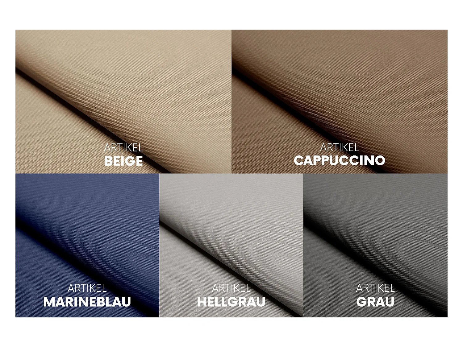 Gartenmöbel Ecksofa SONNE, Stoff ARTIKEL, Beige, Links