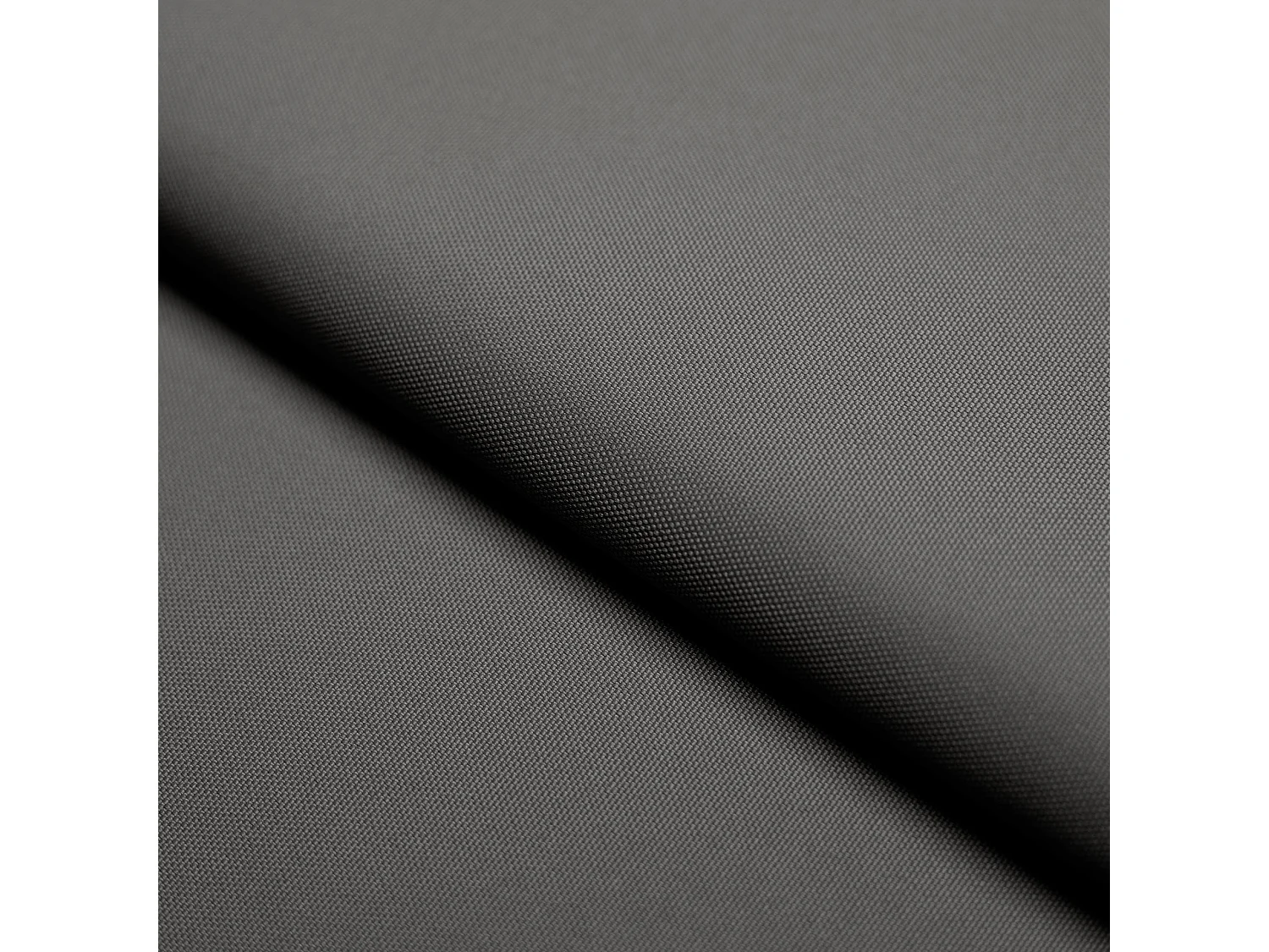 Salon de jardin canapé d'angle SONNE, tissu ARTICLE, gris, gauche