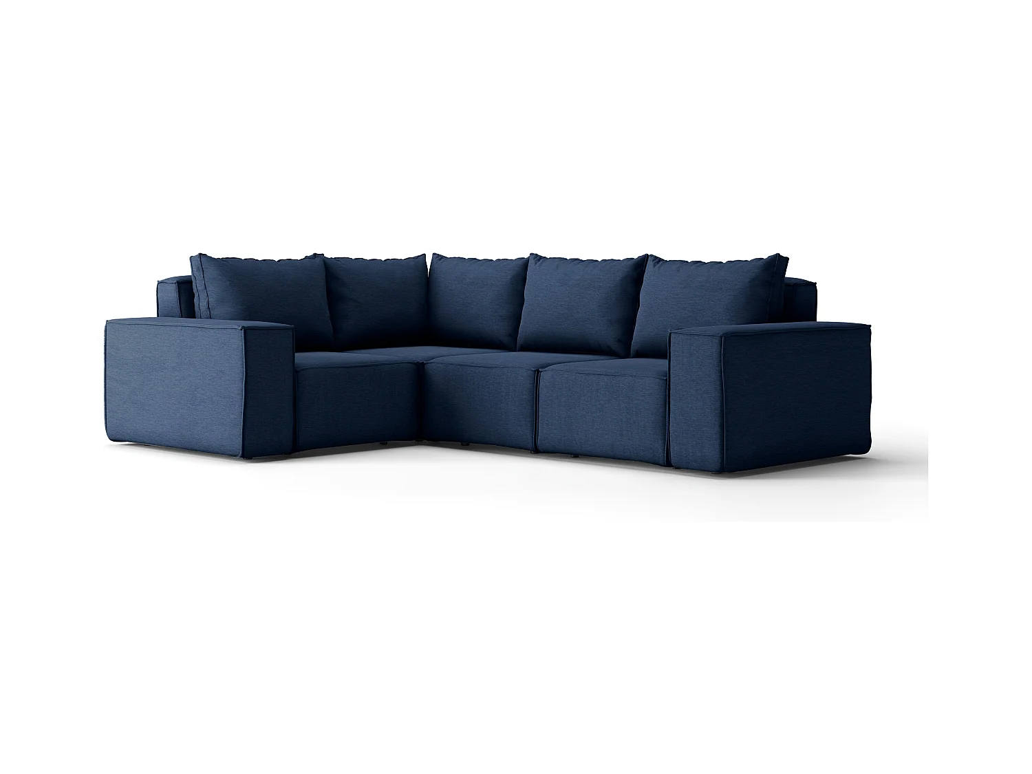 Tuinmeubel hoekbank SONNE, stof ARTICLE, marineblauw, rechts