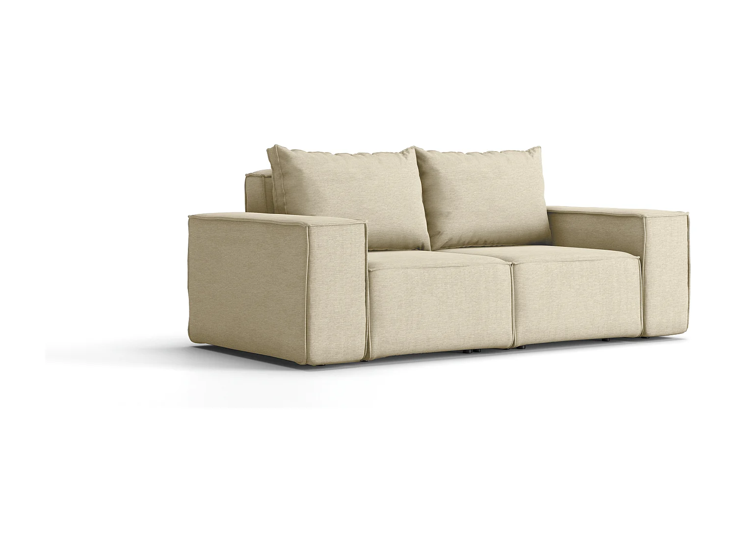 Tuinmeubelbank tweezits SONNE, stof ARTICLE, beige