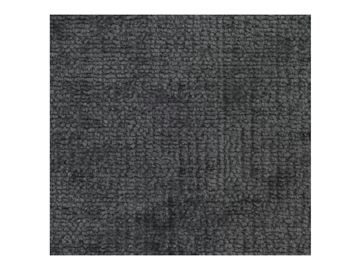 Canapé d'angle en L PULA, tissu Perfect Harmony, noir, gauche