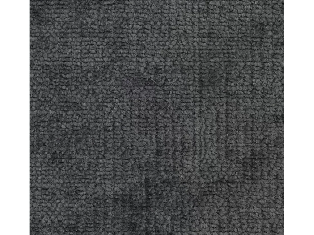 Canapé d'angle en L PULA, tissu Perfect Harmony, noir, gauche