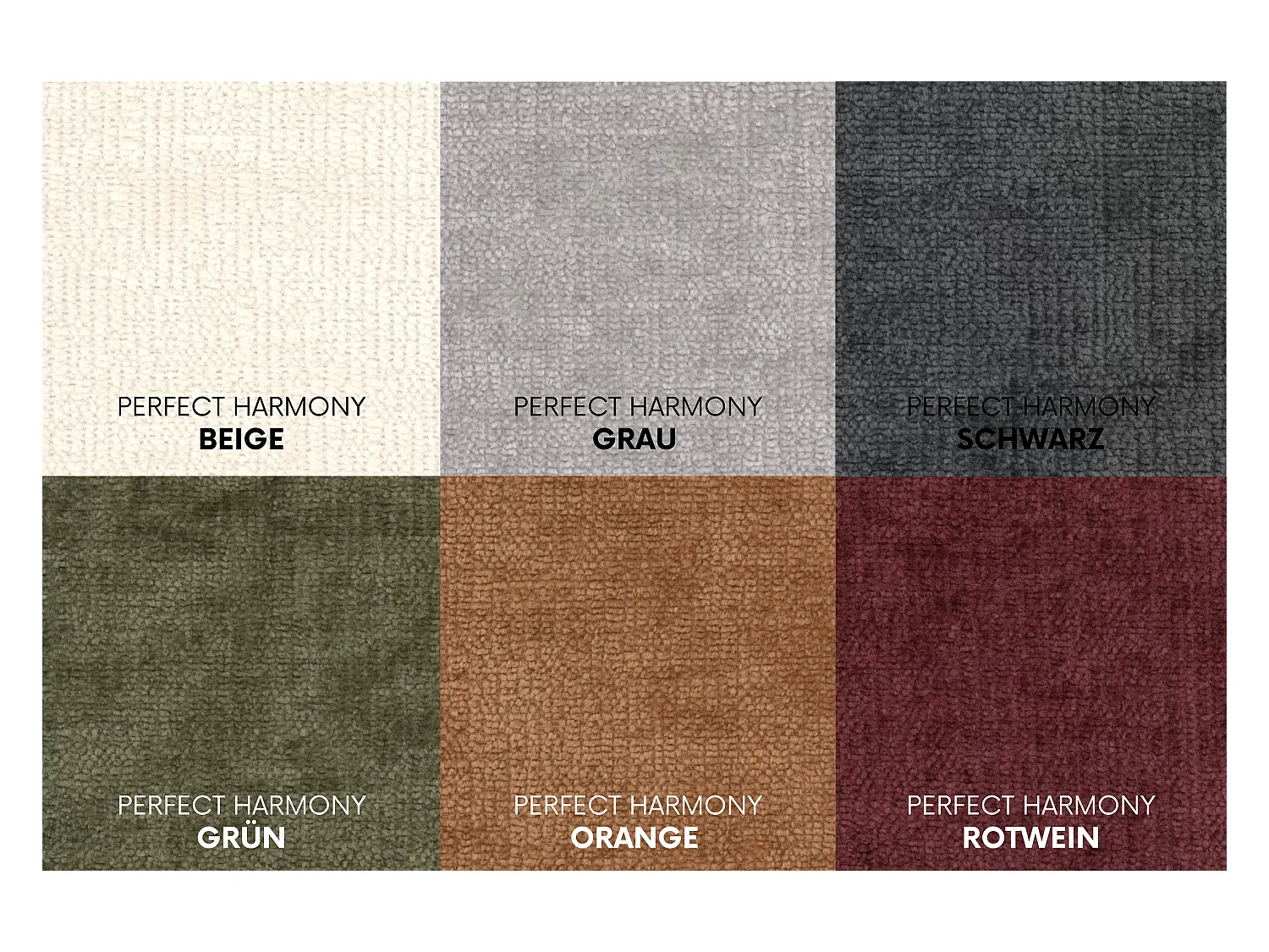 Canapé d'angle PULA, tissu Perfect Harmony, gris