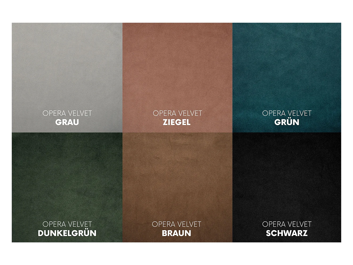 Canapé d'angle en L PULA, tissu Opera Velvet, marron, droit