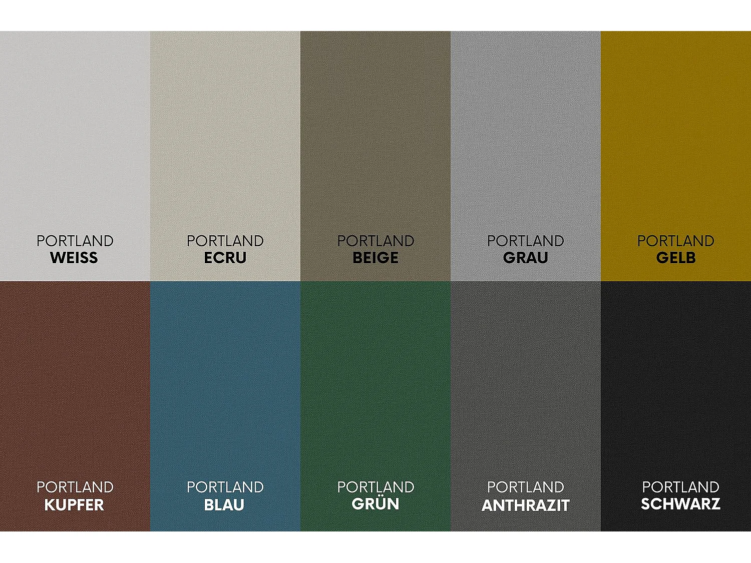 Ecksofa NIMES L-Form, Stoff Portland, Kupfer, Links