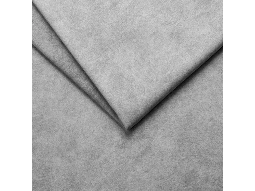 Ecksofa Corner LUX, Stoff Whisper, Silber