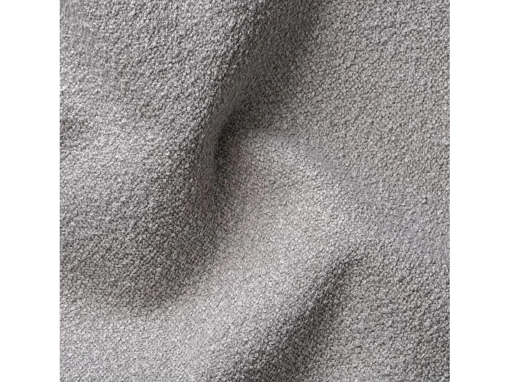 Canapé d'angle PULA en L, tissu Antic, gris, droit