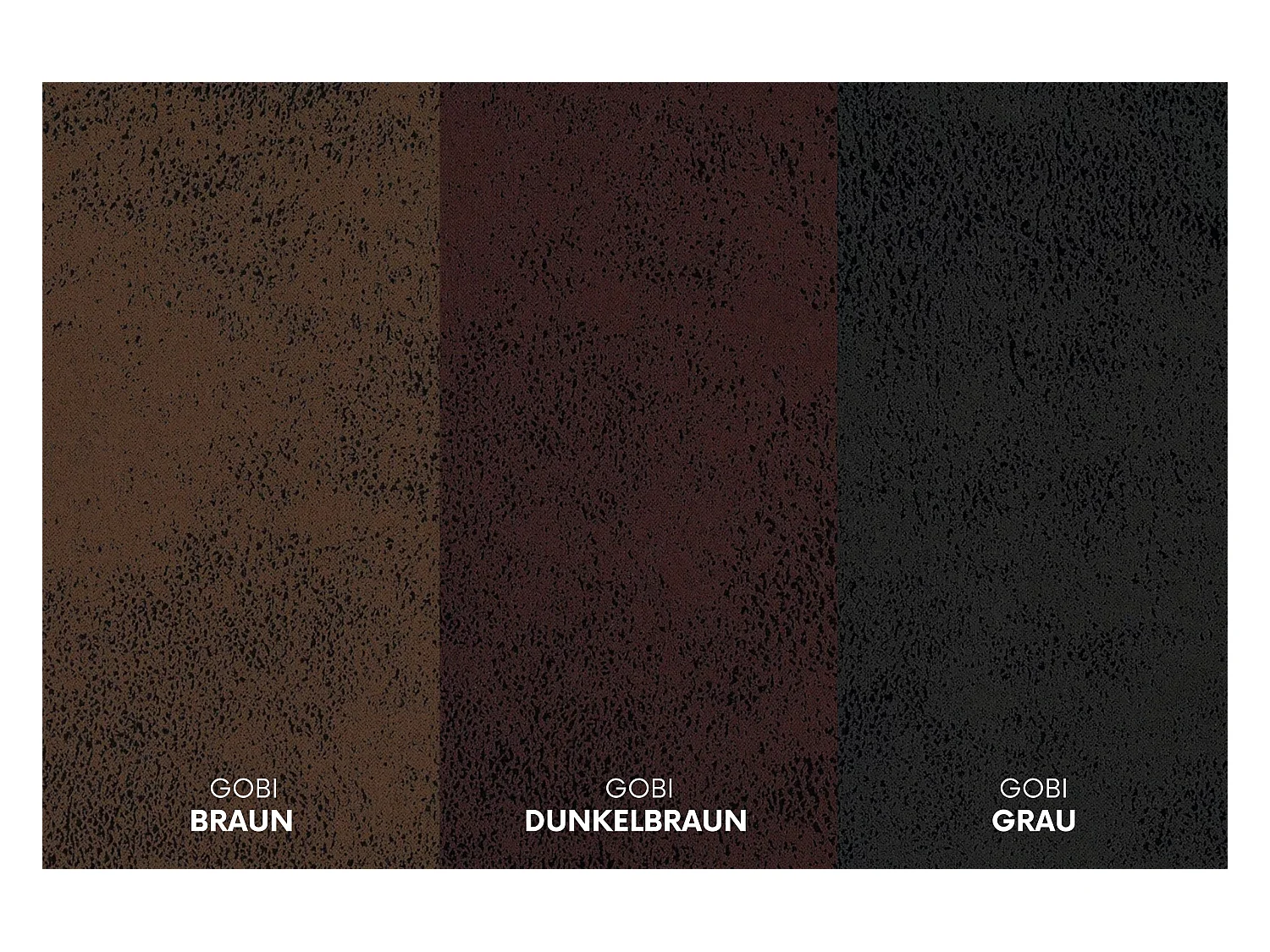 Canapé d'angle en L PULA, tissu Gobi, gris, gauche