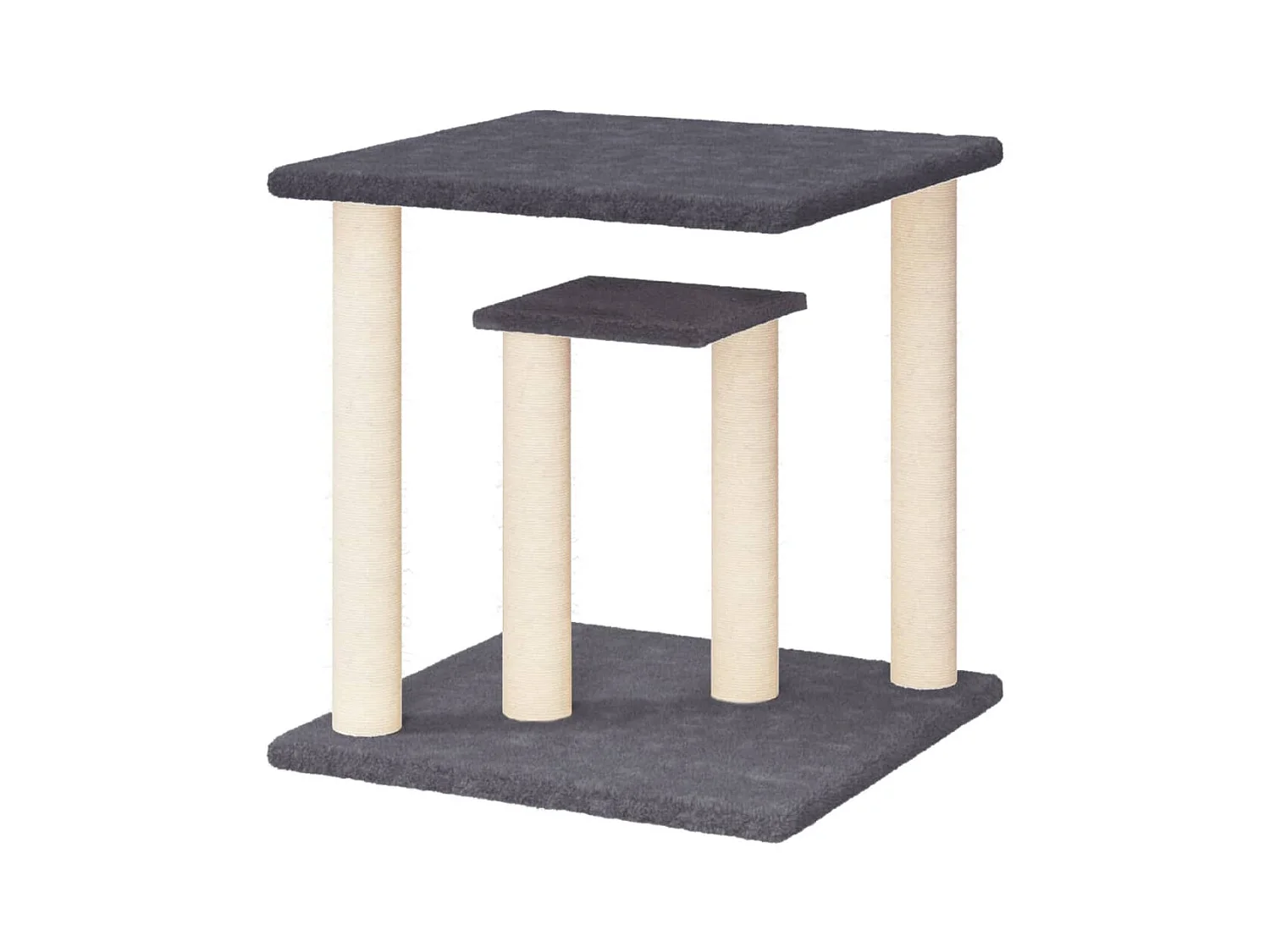 Lucien-Paul-Francis  Arbres à chat avec plates-formes gris foncé 50 cm