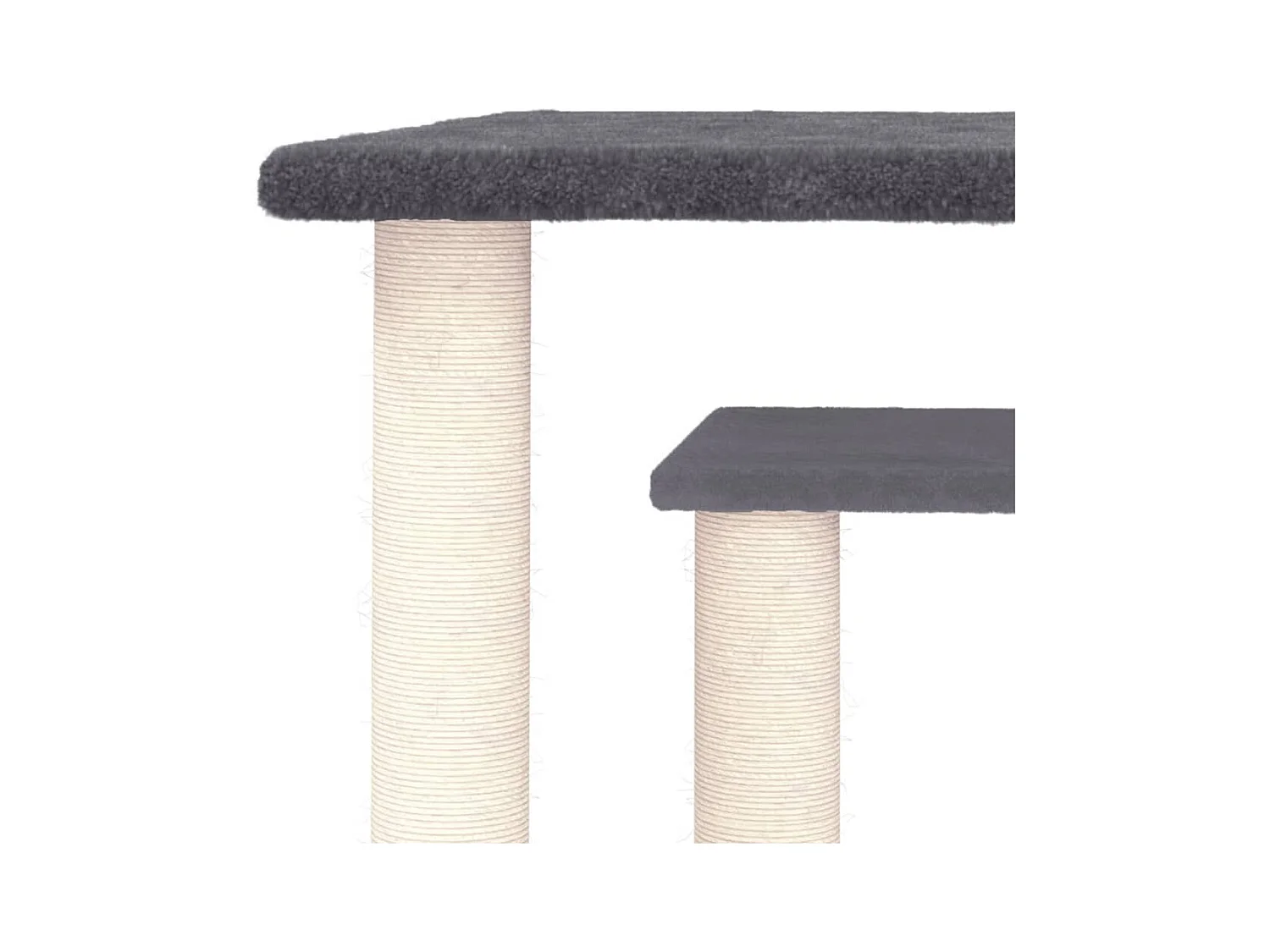 Lucien-Paul-Francis  Arbres à chat avec plates-formes gris foncé 50 cm