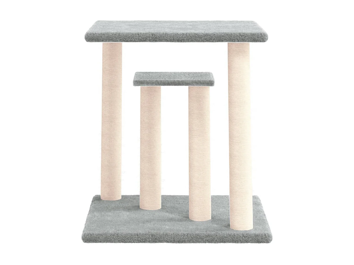 Lucien-Paul-Francis  Arbres à chat avec plates-formes gris clair 50 cm