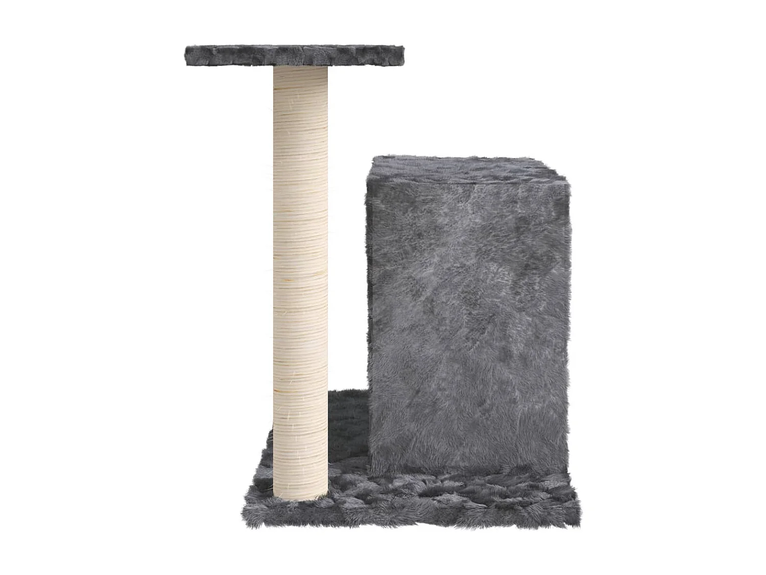Prolenta Premium -  Arbre à chat avec griffoir en sisal Gris foncé 51 cm