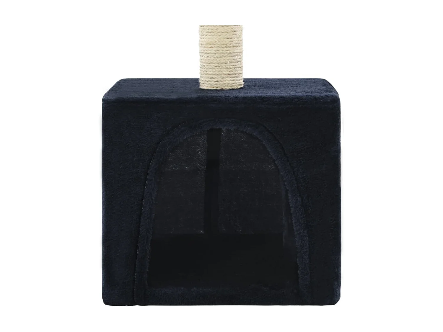 Sara Teresa  Arbre à chat avec griffoir en sisal 55 cm Bleu foncé