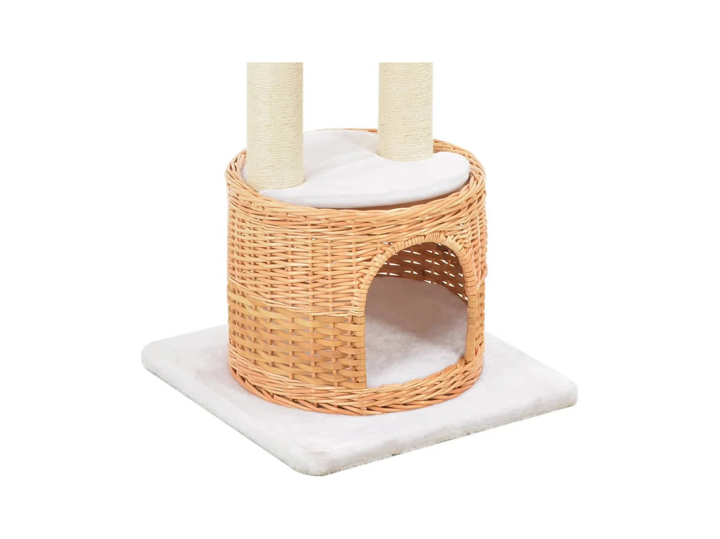 Prolenta Premium -  Arbre à chat avec griffoir en sisal l Bois de saule